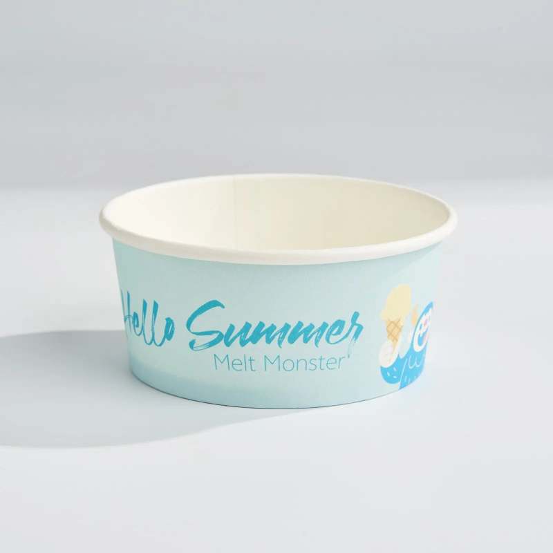 12 oz Custom Recyclable Ice Cream & Food Cups-SPU RacetopPrint