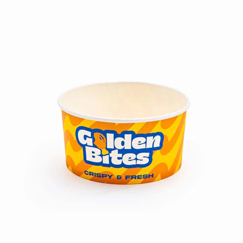 12 oz Custom Recyclable Ice Cream & Food Cups-SPU RacetopPrint