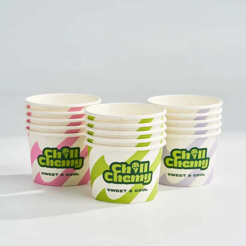 3 oz Custom Recyclable Ice Cream & Yogurt Cups-SPU RacetopPrint