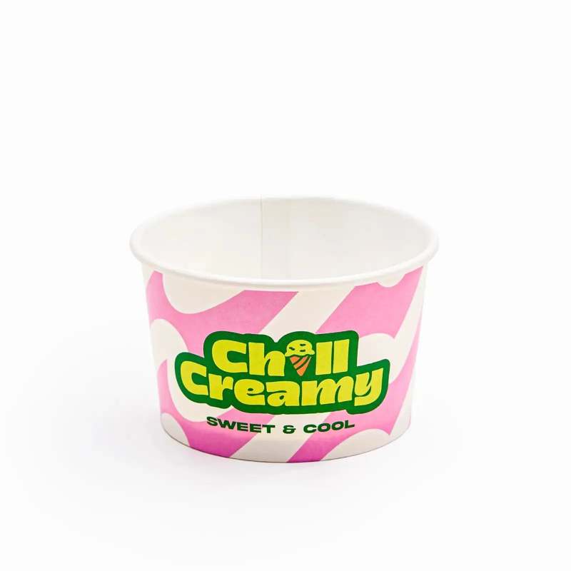 3 oz Custom Recyclable Ice Cream & Yogurt Cups-SPU RacetopPrint