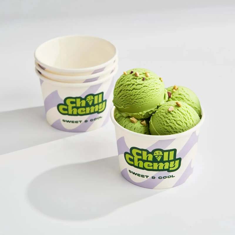 3 oz Custom Recyclable Ice Cream & Yogurt Cups-SPU RacetopPrint