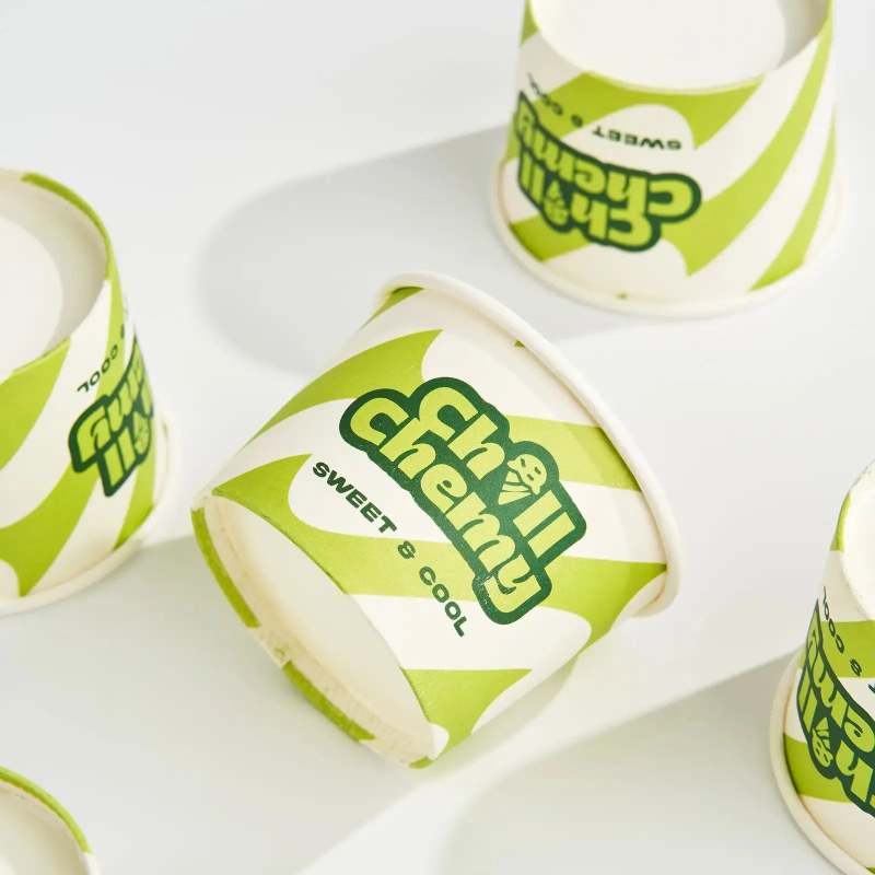 3 oz Custom Recyclable Ice Cream & Yogurt Cups-SPU RacetopPrint