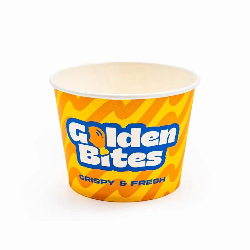 32 oz Custom Recyclable Ice Cream & Food Cups-SPU RacetopPrint