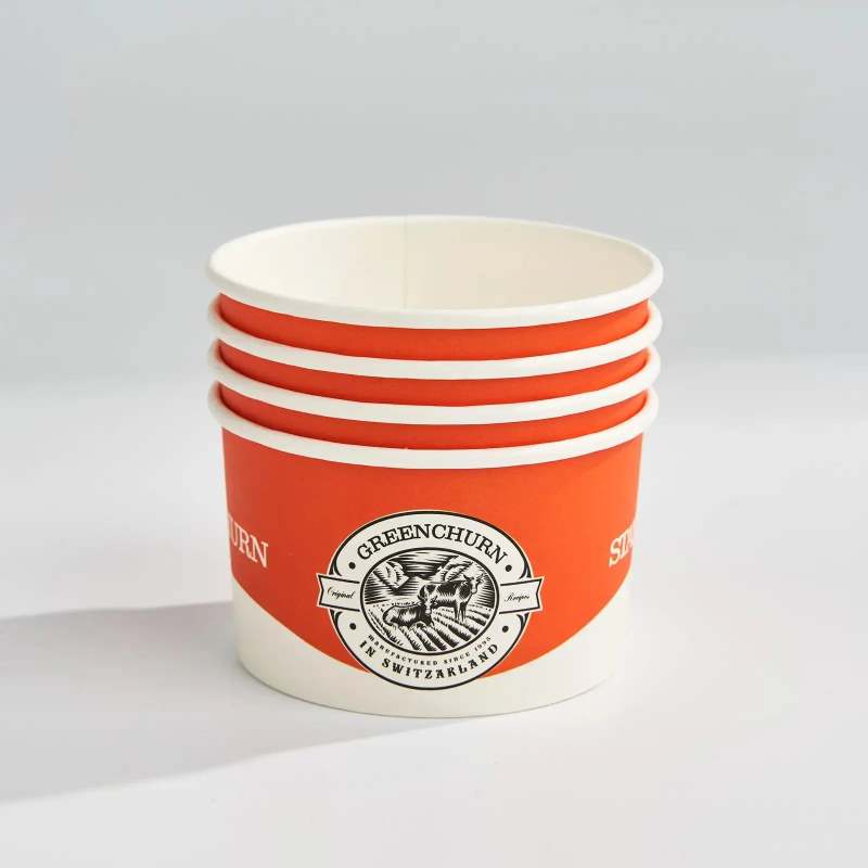 5 oz Custom Recyclable Ice Cream & Yogurt Cups-SPU RacetopPrint