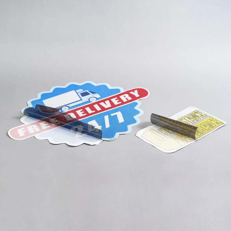 Perforated Car Window Decals-SPU RacetopPrint