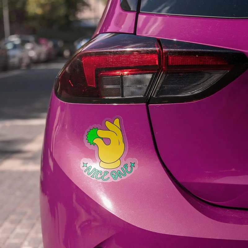 Clear Car Decals-SPU RacetopPrint