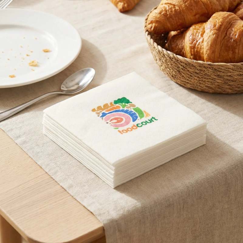 Custom Airlaid Linen-Like Guest Napkins-SPU RacetopPrint