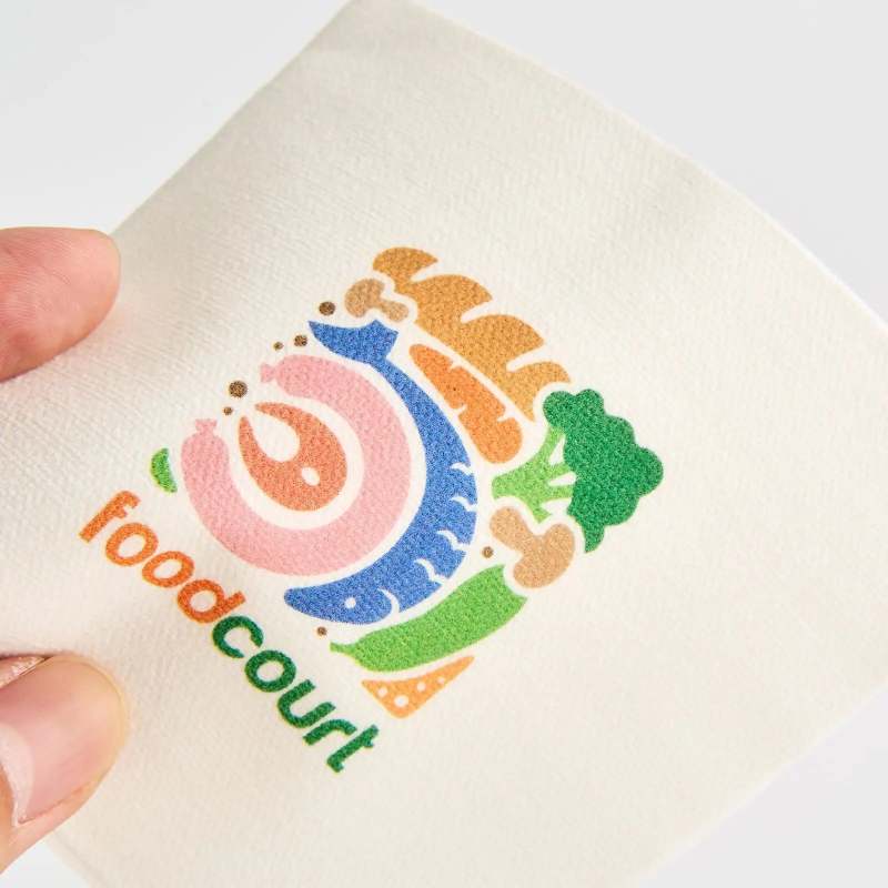 Custom Airlaid Linen-Like Guest Napkins-SPU RacetopPrint