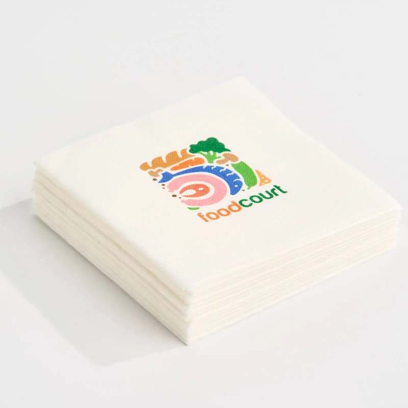 Custom Airlaid Linen-Like Guest Napkins-SPU RacetopPrint