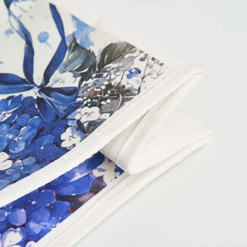 Custom Cotton Canvas Flat Bottom Tote Bag with Padded Handles-SPU RacetopPrint