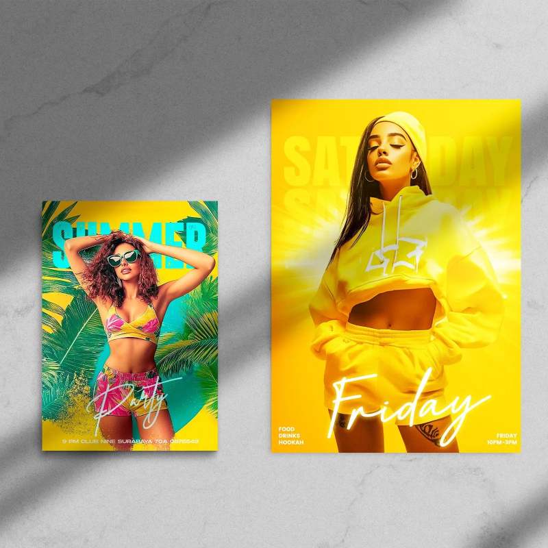 Custom Club Flyers-SPU RacetopPrint