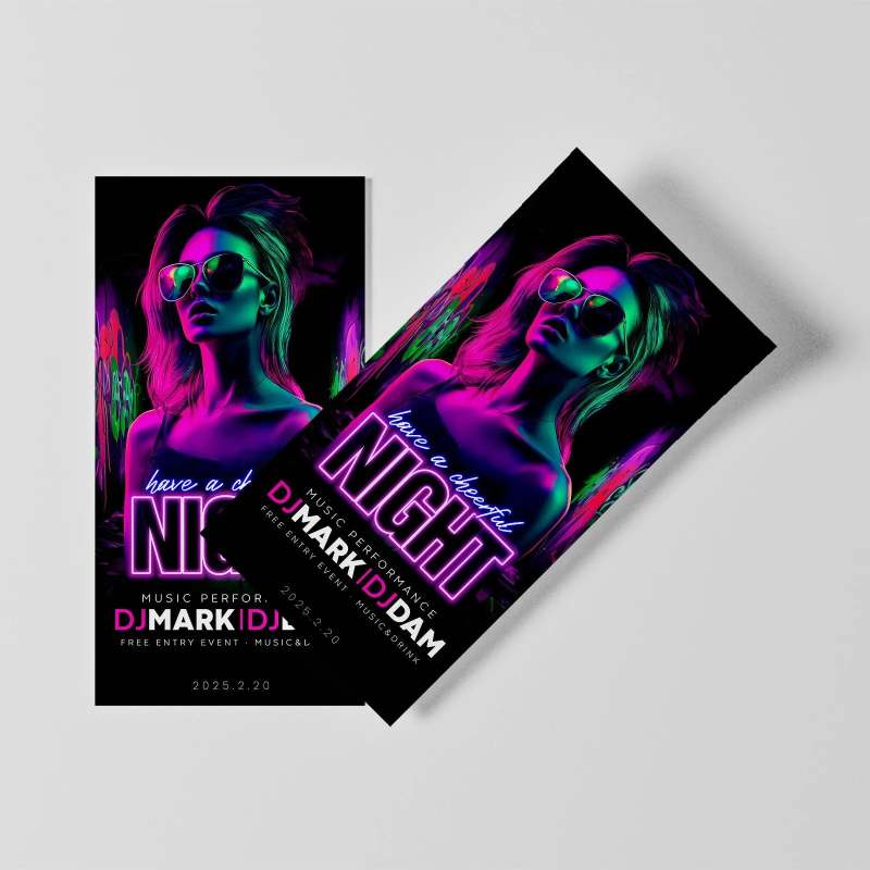 Custom Club Flyers-SPU RacetopPrint