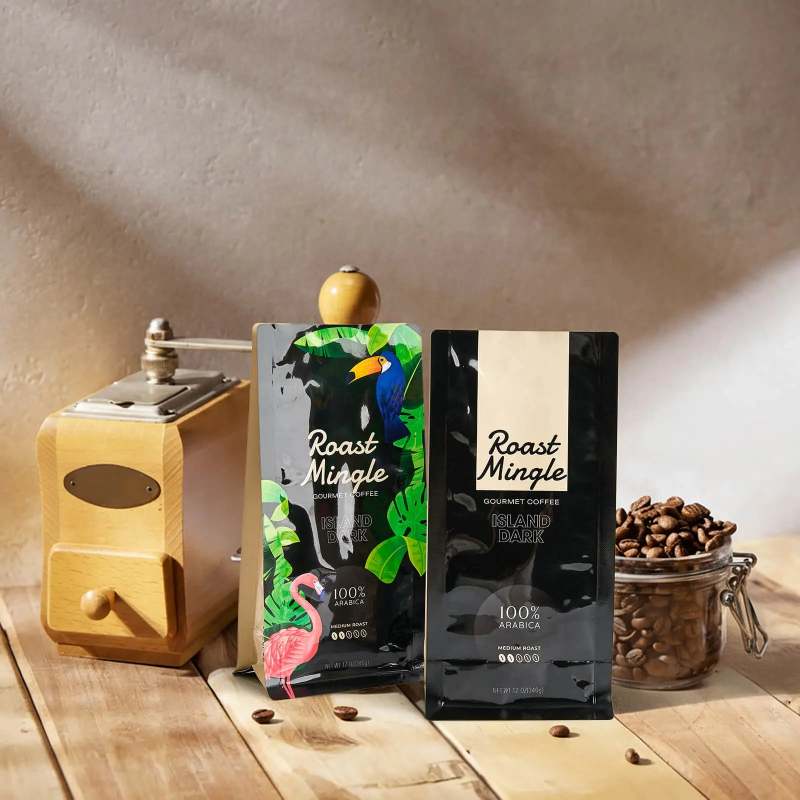 Custom Coffee Bags-SPU RacetopPrint