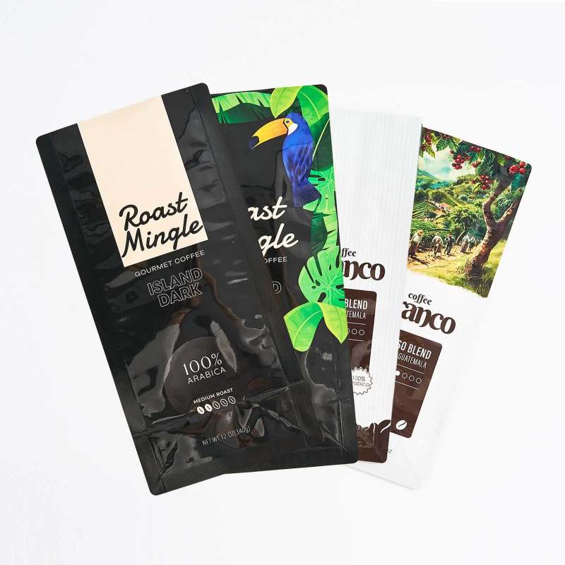 Custom Coffee Bags-SPU RacetopPrint