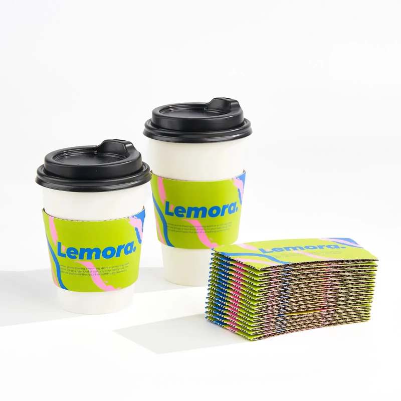 Custom Coffee Cup Sleeves-SPU RacetopPrint