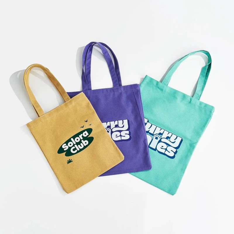 Custom Colored Canvas Tote Bags-SPU RacetopPrint