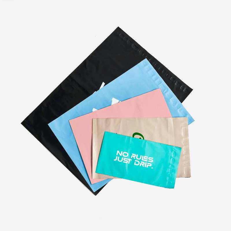 Custom Colored Poly Mailers-SPU RacetopPrint