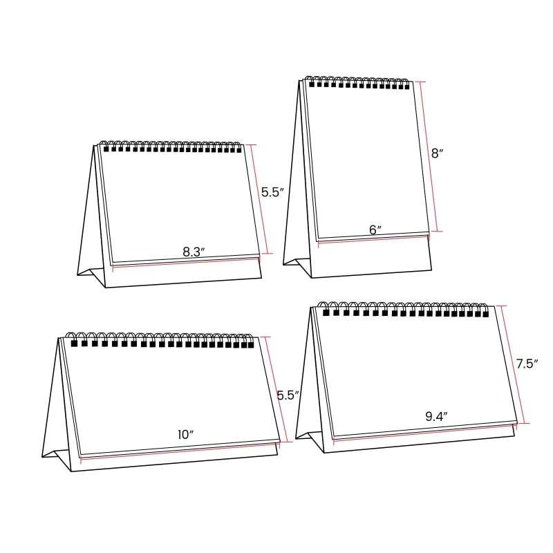 Custom Desk Calendars-SPU RacetopPrint