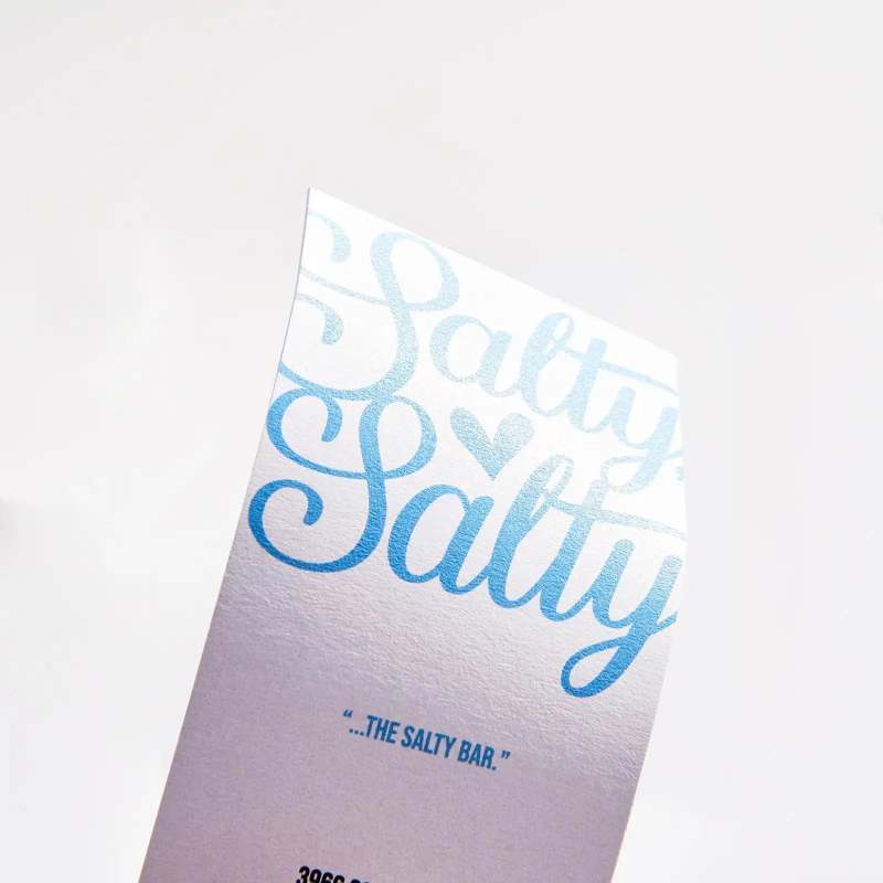 Custom Die Cut Business Card-SPU RacetopPrint