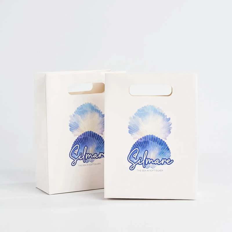 Custom Die Cut Handle Gift Bags-SPU RacetopPrint