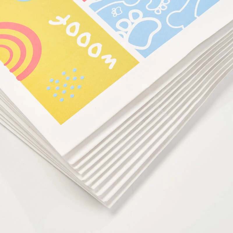 Custom Flat Handle Paper Bags-SPU RacetopPrint