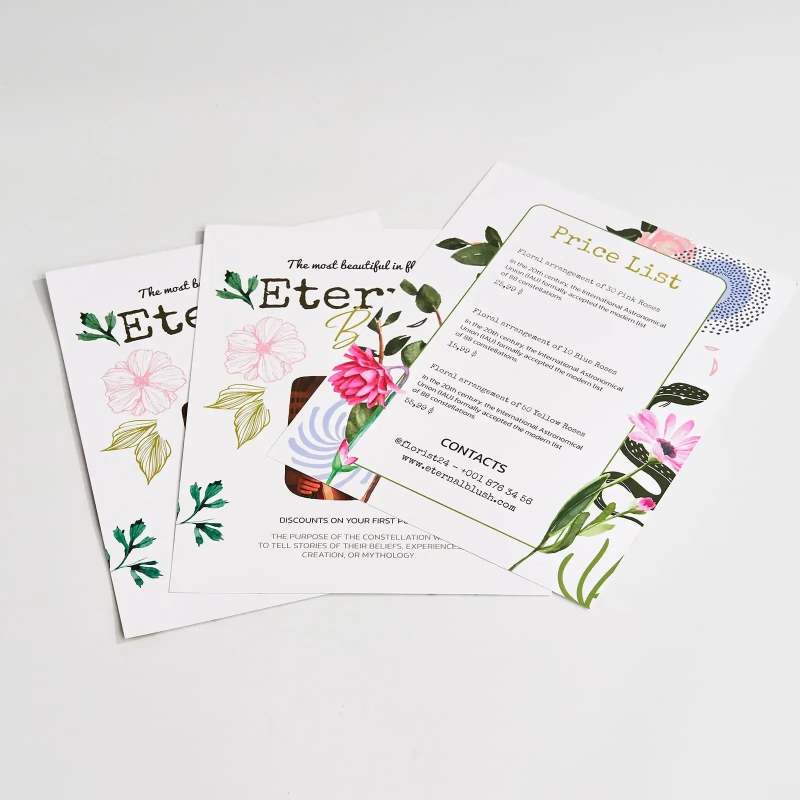 Custom Wedding Menus RacetopPrint