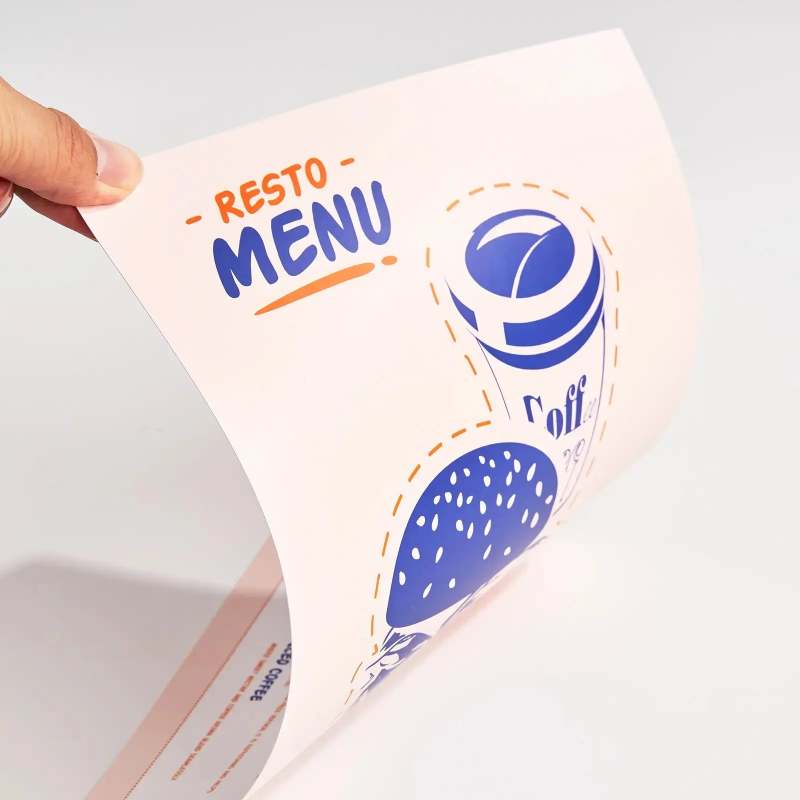 Custom Wedding Menus RacetopPrint