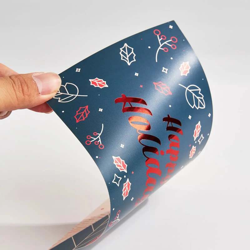 Custom Foil Stamp Thank You Card-SPU RacetopPrint