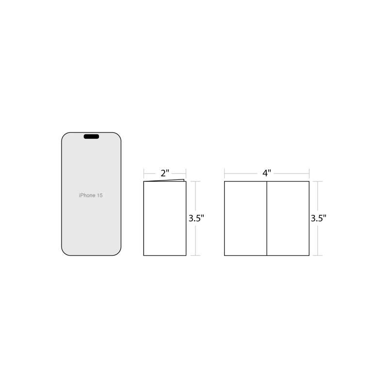 Custom Folded Business Card-SPU RacetopPrint