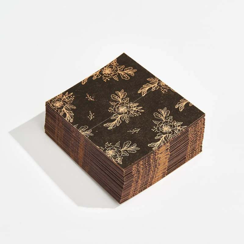 Custom Folded Business Card-SPU RacetopPrint