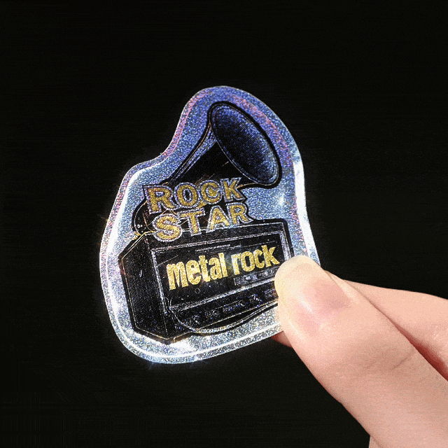 Glitter Stickers-SPU RacetopPrint