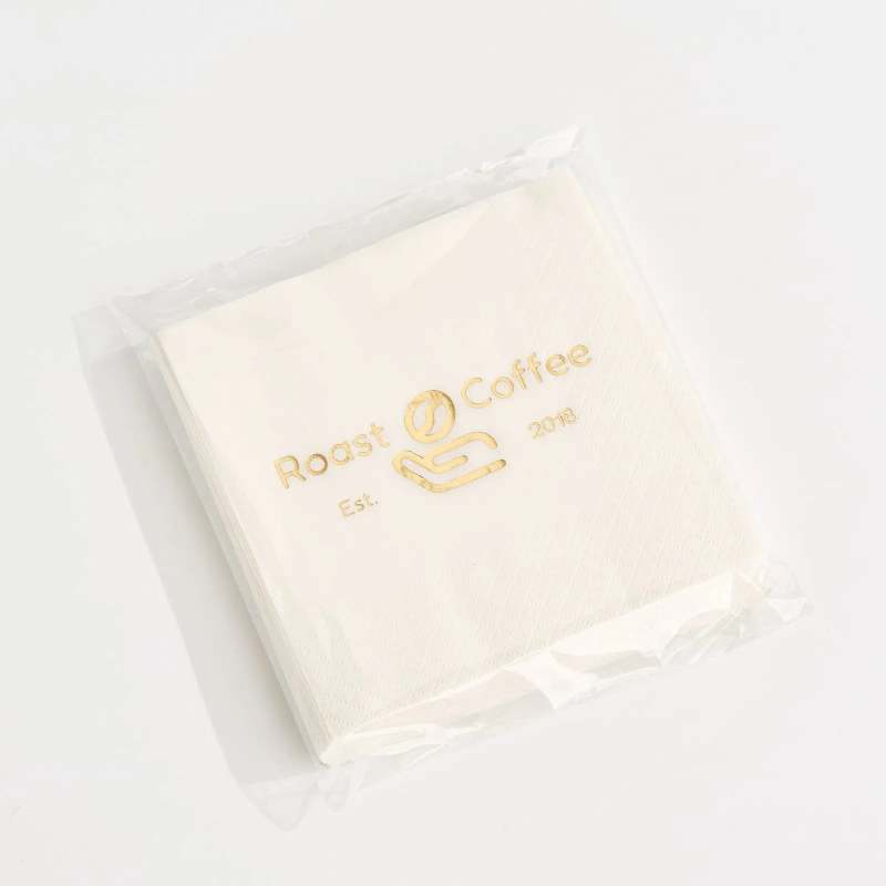 Custom Gold Foil Napkins-SPU RacetopPrint
