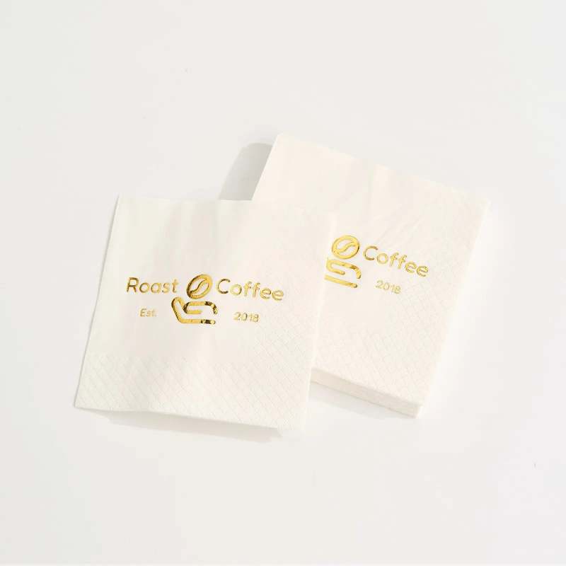 Custom Gold Foil Napkins-SPU RacetopPrint