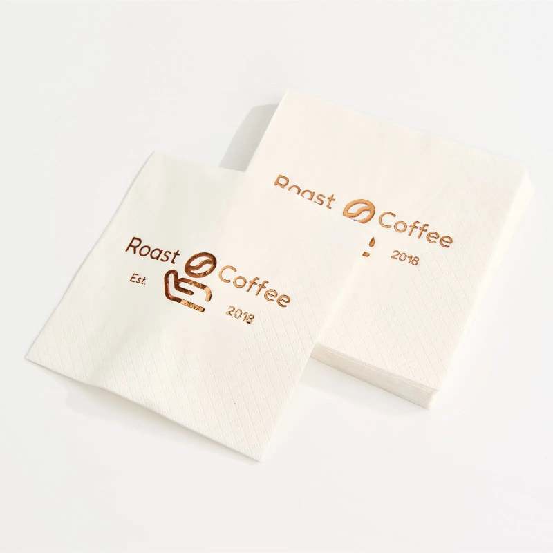 Custom Gold Foil Napkins-SPU RacetopPrint