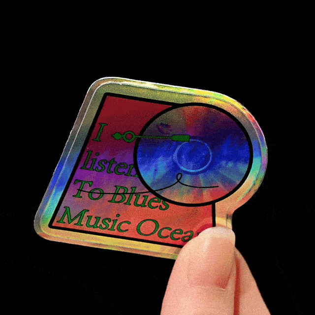 Holographic Stickers-SPU RacetopPrint