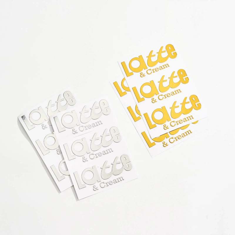 Holographic Gold UV DTF Transfers RacetopPrint