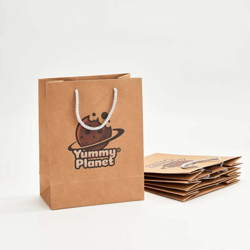 Custom Natural Kraft Gift Bags（副本） RacetopPrint