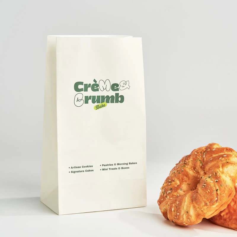 Custom Popcorn & Lunch Paper Bags-SPU RacetopPrint