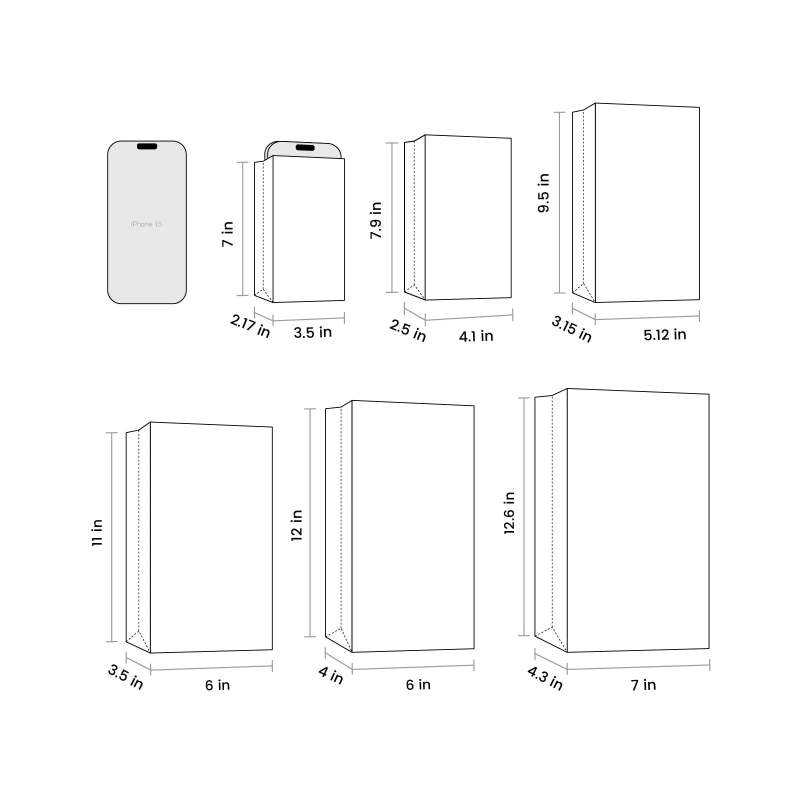Custom Popcorn & Lunch Paper Bags-SPU RacetopPrint