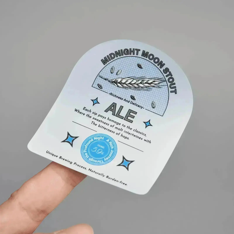 Custom Clear Roll Labels RacetopPrint