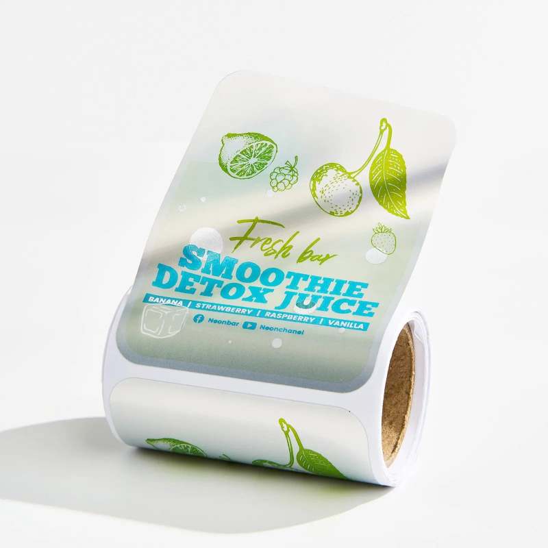 Silver Metallic Roll Labels-SPU RacetopPrint