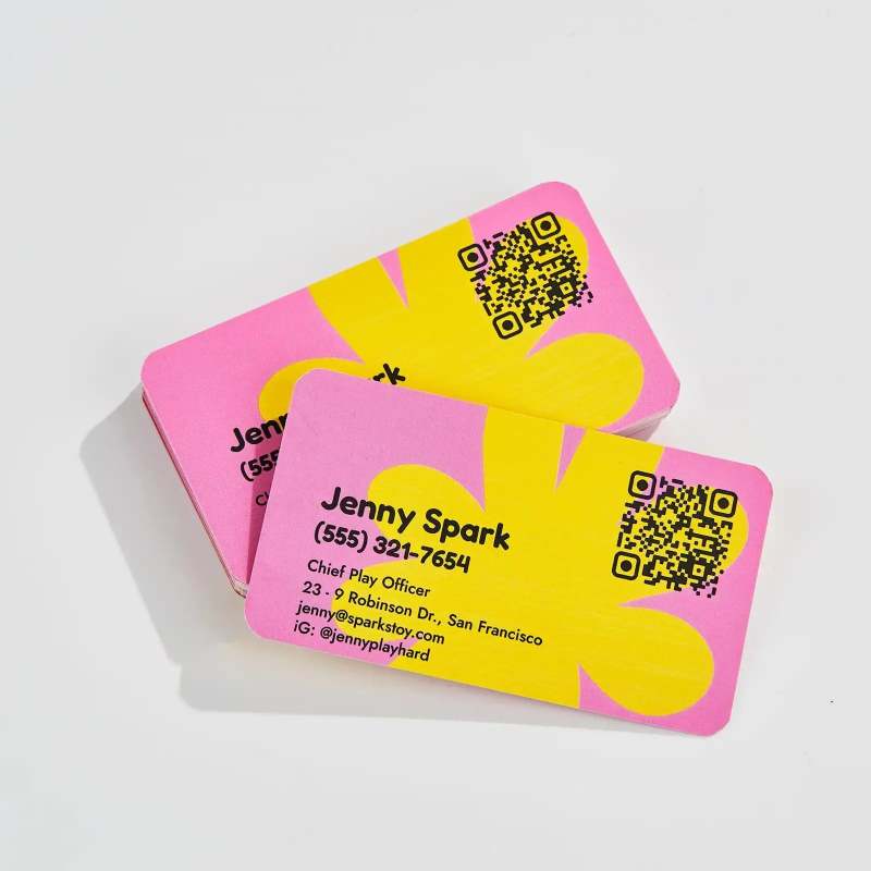 Custom Standard Business Card-SPU RacetopPrint