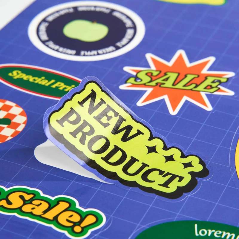 Clear Sticker Sheets RacetopPrint