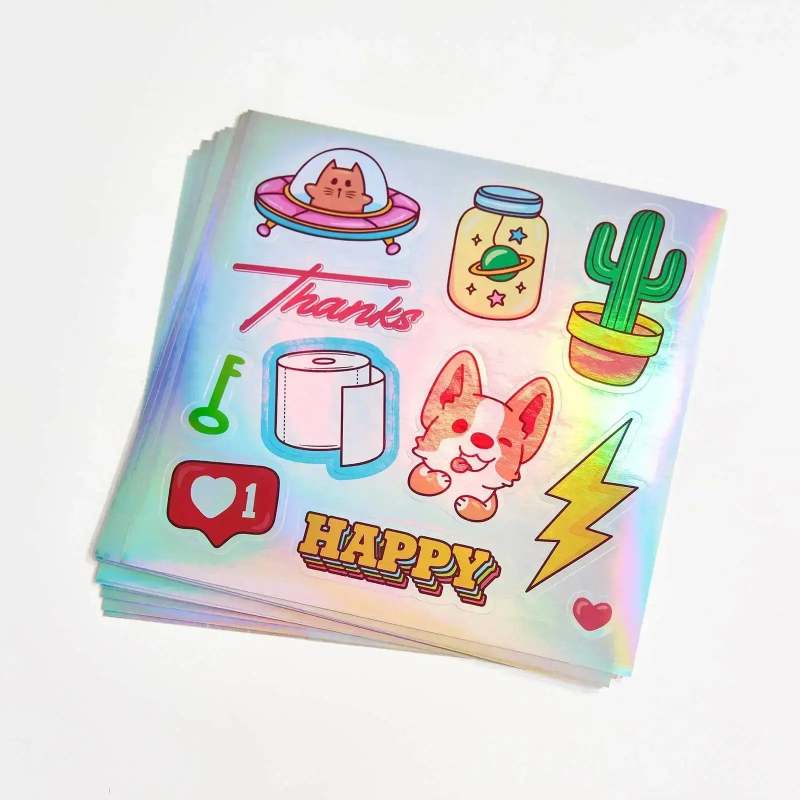 Clear Sticker Sheets RacetopPrint