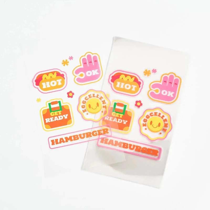 Clear Sticker Sheets RacetopPrint