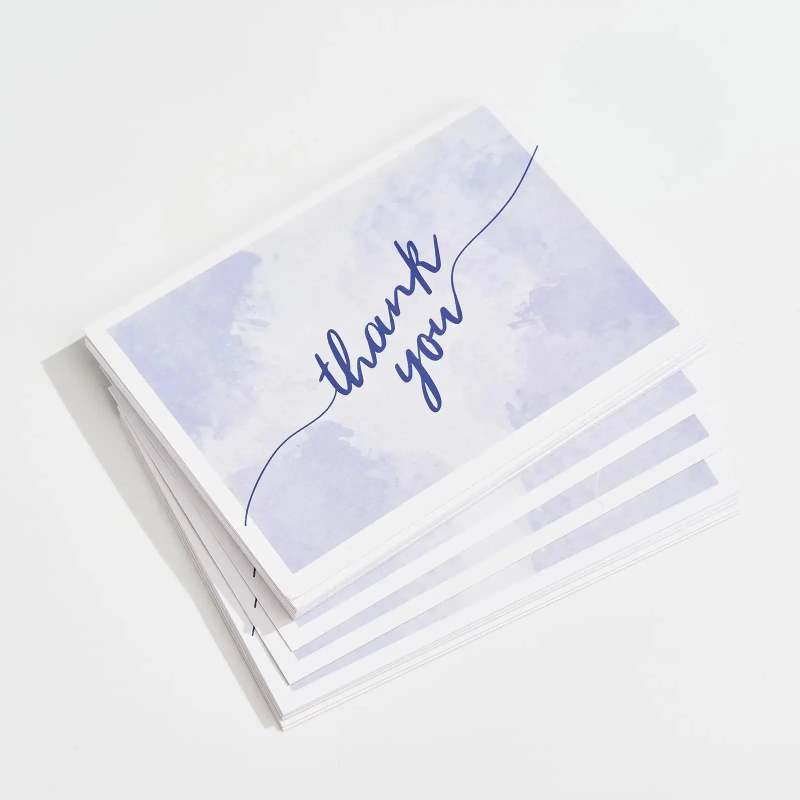 Custom Thank You Card-SPU RacetopPrint