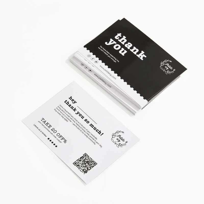 Custom Thank You Card-SPU RacetopPrint