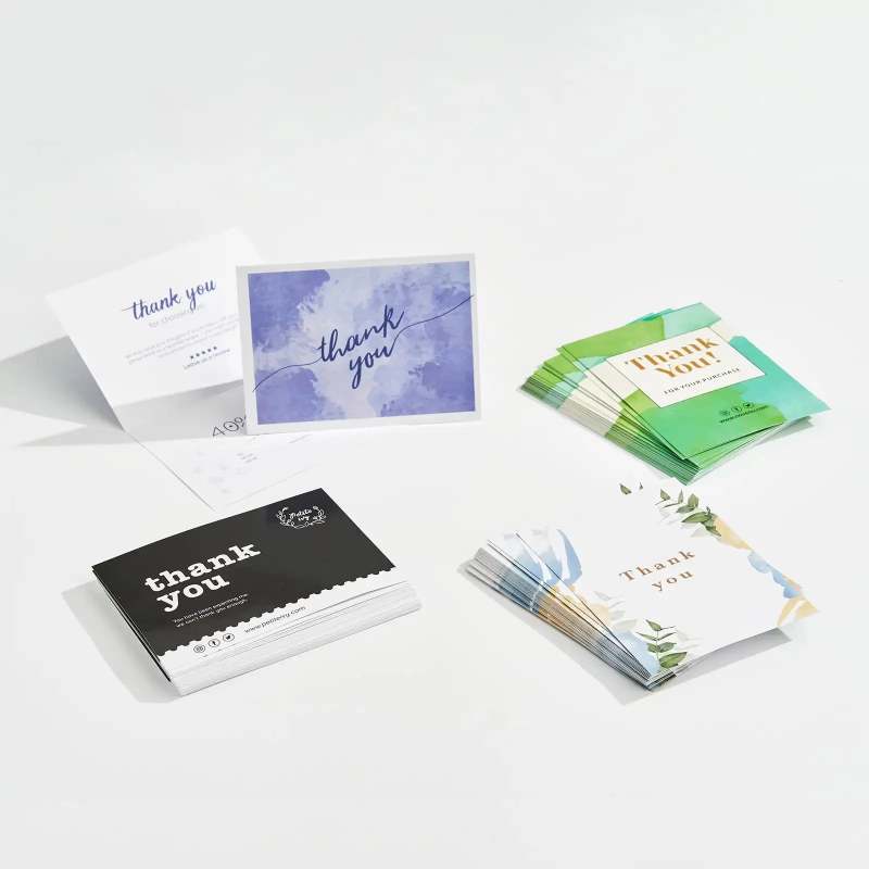 Custom Thank You Card-SPU RacetopPrint