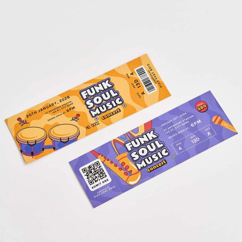 Custom Tickets-SPU RacetopPrint