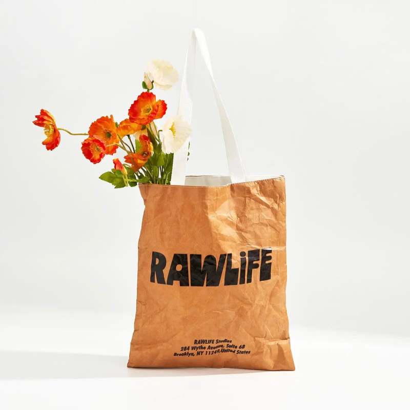 Custom Tyvek Shopping Tote Bags-SPU RacetopPrint